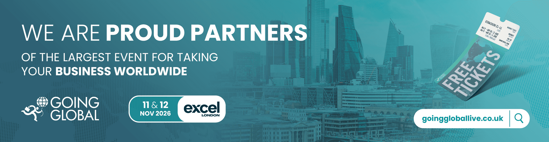 Going Global Live — We Are Proud Partners